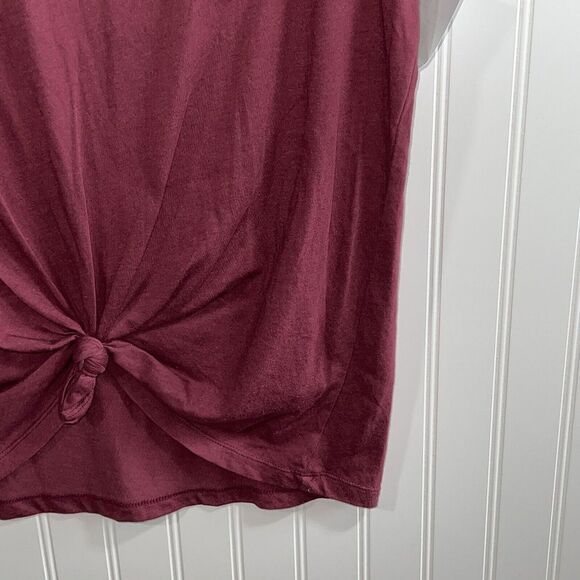 I Call The Shots Tee Woman’s Large Wine Short Sleeve Classic Graphic Cabincore - Picture 4 of 11